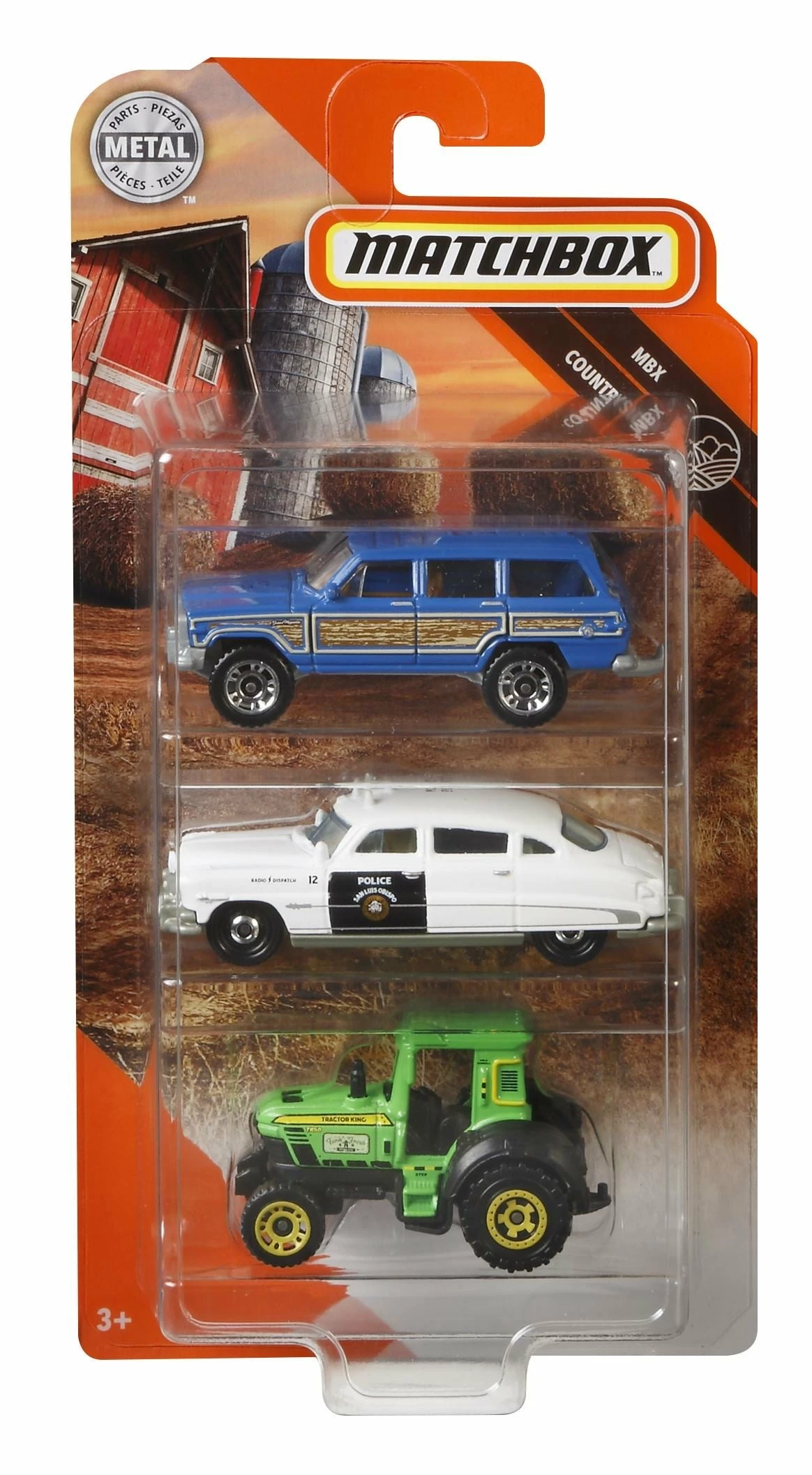 Matchbox MATCH BOX BASIC CAR 3 PACK ASSORTED STYLES 6 Matchbox MATCH BOX BASIC CAR 3 PACK ASSORTED STYLES - Image 4