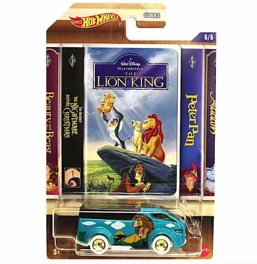 HOT WHEELS DISNEY MOVIE SERIES THE LION KING THE VANSTER 5/5 3 HOT WHEELS DISNEY MOVIE SERIES THE LION KING THE VANSTER 5/5