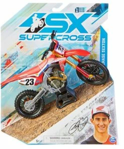 SX SUPERCROSS SUPERCROSS 1:10 DIE CAST COLLECTOR MOTORCYCLE - CHASE SEXTON