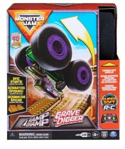 MONSTER JAM RADIO CONTROL RAMP CHAMP GRAVE DIGGER