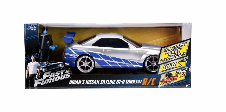 Toyworld Aus FAST AND FURIOUS RC BRIAN'S NISSAN SKYLINE GT-R 3 Toyworld Aus FAST AND FURIOUS RC BRIAN'S NISSAN SKYLINE GT-R