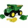 JOHN DEERE BIG SCOOP DUMP TRUCK WITH SAND TOYS 1 JOHN DEERE BIG SCOOP DUMP TRUCK WITH SAND TOYS -Toddler toy car Shop 160050 A 8ar53z