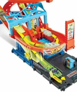 HOT WHEELS CITY ROLLER COASTER RALLY PLAYSET -Toddler toy car Shop 160050 A p5l69x 14f4639e 976a 40b6 afec 643f73df9e7d