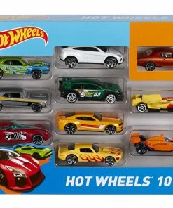 HOT WHEELS 10 CAR PACK ASSORTED STYLES -Toddler toy car Shop 54886 54886 PIP FE 15 001 f330a042 f2ba 4f9d bcb3 e32604adac19