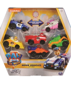 PAW PATROL MOVIE VEHICLES TRUE METAL GIFT PACK