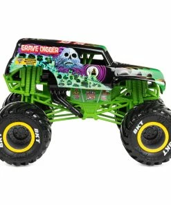 MONSTER JAM 1:24 BREAKING WORLD RECORDS GRAVE DIGGER -Toddler toy car Shop 6062292 Monster Jam C 1t24 BWR DieCast GravDigger 03