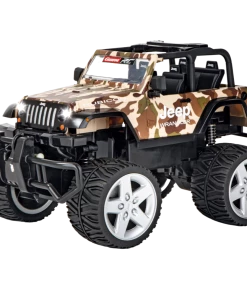 CARRERA RC 1:16 JEEP WRANGLER CAMO WITH WINCH