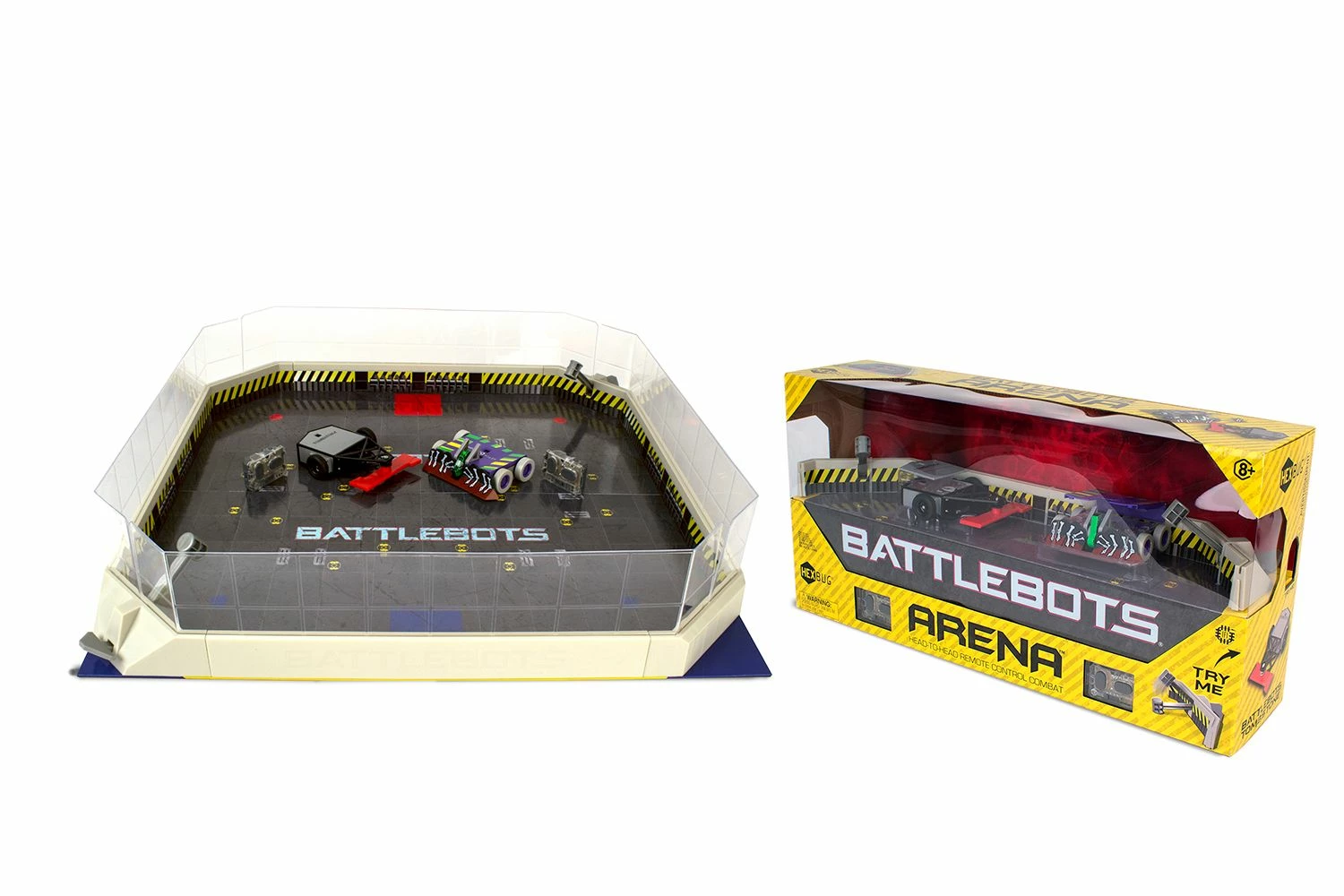 HEXBUG BATTLE BOTS RIVALS REMOTE CONTROL BOTS WITH ARENA 3 HEXBUG BATTLE BOTS RIVALS REMOTE CONTROL BOTS WITH ARENA
