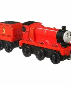 FISHER-PRICE THOMAS & FRIENDS TRACKMASTER PUSH ALONG LARGE ENGINE JAMES
