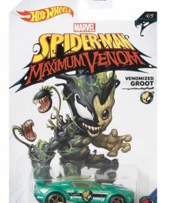 HOT WHEELS MARVEL SPIDERMAN MAXIMUM VENOM VENOMIZED GROOT