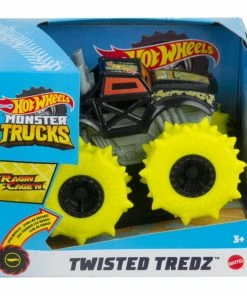 HOT WHEELS MONSTER TRUCKS TWISTED TREDZ RAGIN CAGE'N