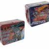 HOT WHEELS 18 CAR STORAGE TIN ASSORTED STYLES -Toddler toy car Shop 9311549100306 1