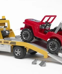 BRUDER MB SPRINTER WITH CROSS COUNTRY VEHICLE