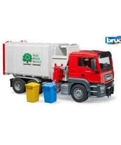 BRUDER MAN TGS SIDE LOAD GARBAGE TRUCK
