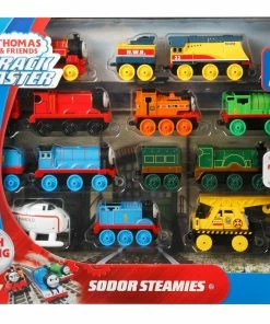 Fisher-Price FISHER -PRICE THOMAS & FRIENDS SODOR STEAMIES PUSH ALONG 10 ENGINE PACK