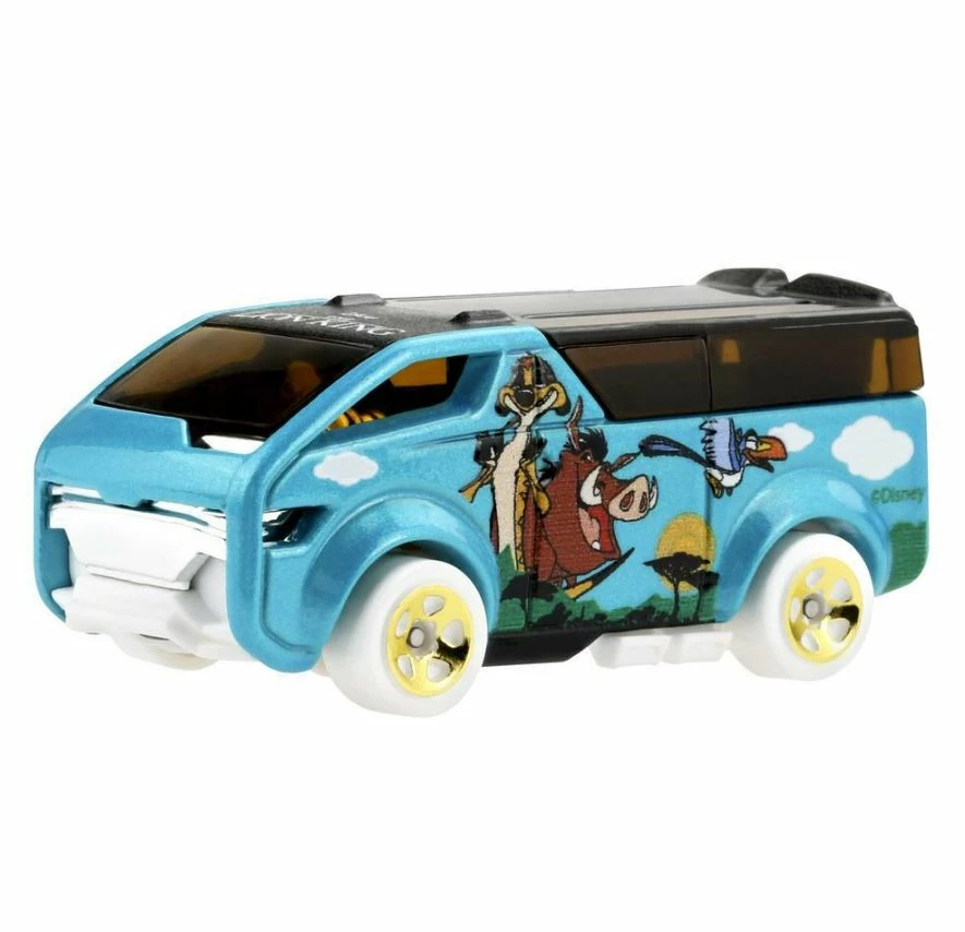 HOT WHEELS DISNEY MOVIE SERIES THE LION KING THE VANSTER 5/5 4 HOT WHEELS DISNEY MOVIE SERIES THE LION KING THE VANSTER 5/5 - Image 2