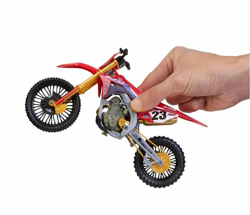 SX SUPERCROSS SUPERCROSS 1:10 DIE CAST COLLECTOR MOTORCYCLE - CHASE SEXTON 6 SX SUPERCROSS SUPERCROSS 1:10 DIE CAST COLLECTOR MOTORCYCLE - CHASE SEXTON - Image 4