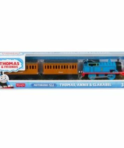 FISHER-PRICE THOMAS & FRIENDS TRACKMASTER MOTORIZED ENGINE THOMAS, ANNIE & CLARABEL -Toddler toy car Shop FISHER PRICE THOMAS FRIENDS TRACKMASTER MOTORIZED ENGINE THOMAS ANNIE CLARABEL 887961795684 BMK93 3