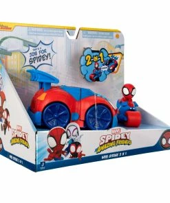 SPIDERMAN MARVEL SPIDEY AND HIS AMAZING FRIENDS WEB STRIKE 2 N 1 VEHICLE -Toddler toy car Shop FeatureVehicle WebStrike2n1Vehicle SNF0019 3Qrt RightIP lpr bf469768 2811 40c7 8414 1f4e6e873022