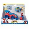 SPIDERMAN MARVEL SPIDEY AND HIS AMAZING FRIENDS WEB STRIKE 2 N 1 VEHICLE -Toddler toy car Shop FeatureVehicle WebStrike2n1Vehicle SNF0019 FrontIP lpr 7852ec36 a227 4f30 a124 36927855df33