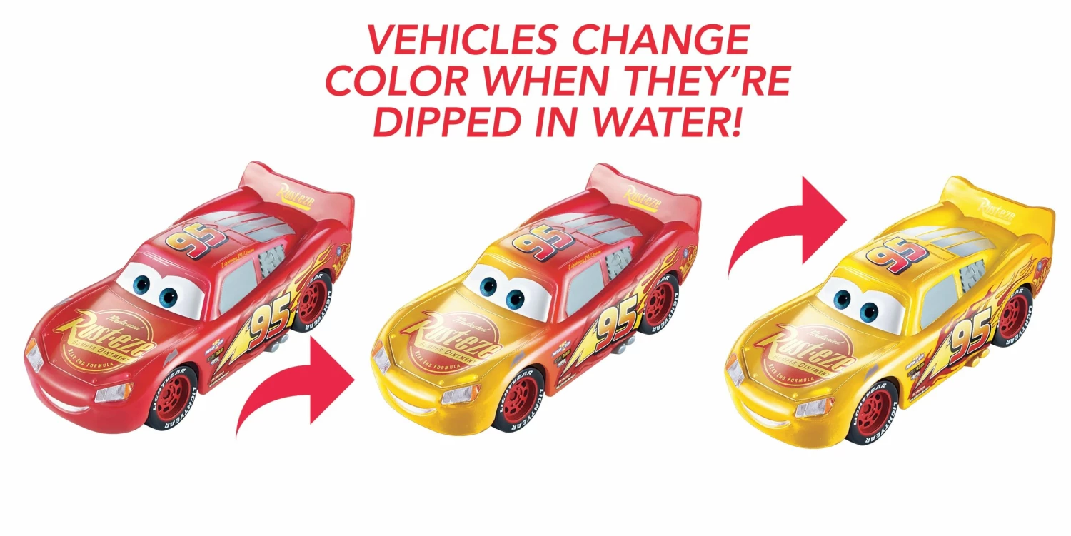 DISNEY CARS COLOR CHANGE LIGHTING MCQUEEN 4 DISNEY CARS COLOR CHANGE LIGHTING MCQUEEN - Image 2