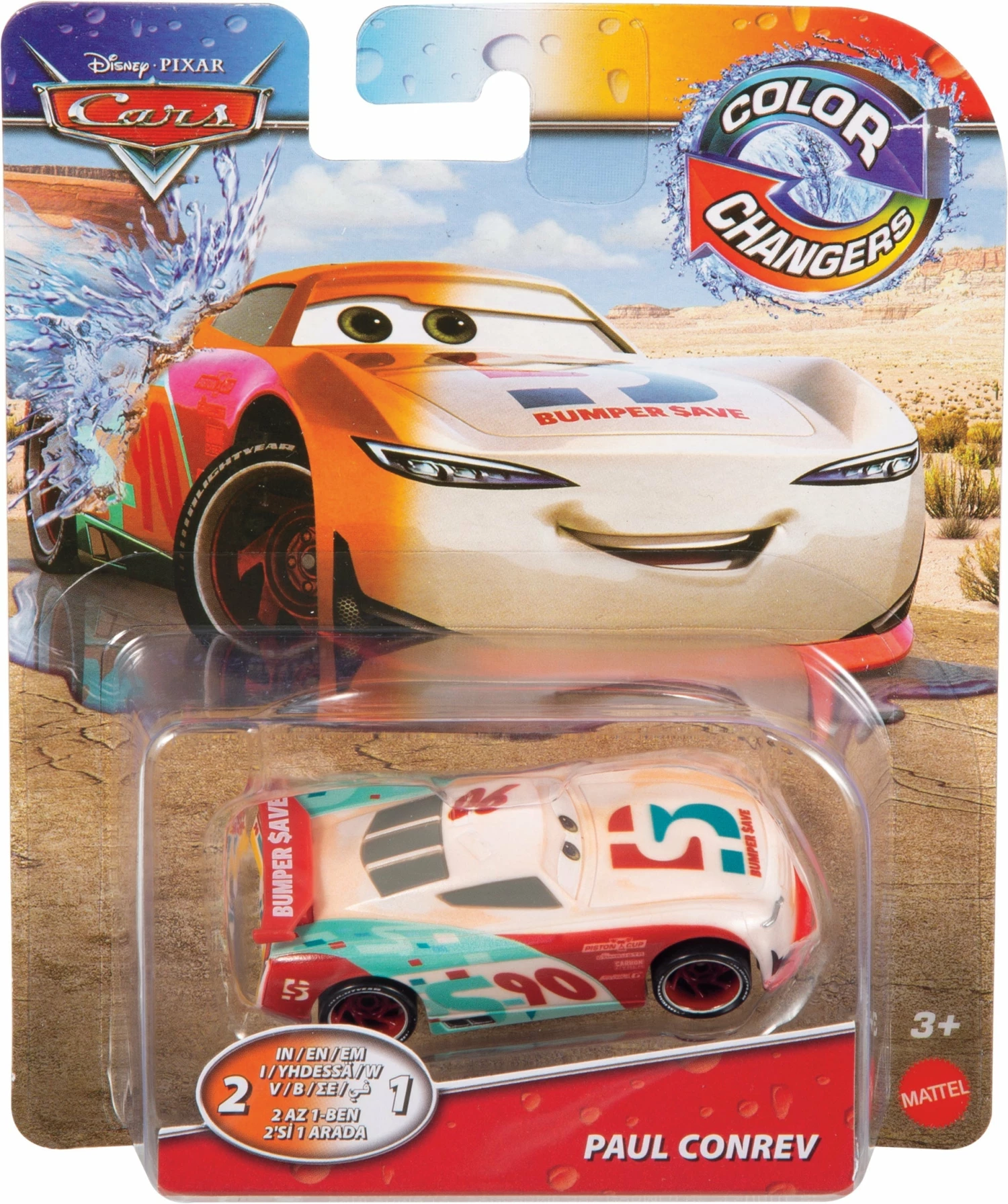 DISNEY CARS COLOR CHANGE PAUL CONREV 3 DISNEY CARS COLOR CHANGE PAUL CONREV