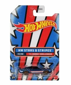 HOT WHEELS STARS AND STRIPES ASSORTED STYLES 8 HOT WHEELS STARS AND STRIPES ASSORTED STYLES -Toddler toy car Shop GRT01 1