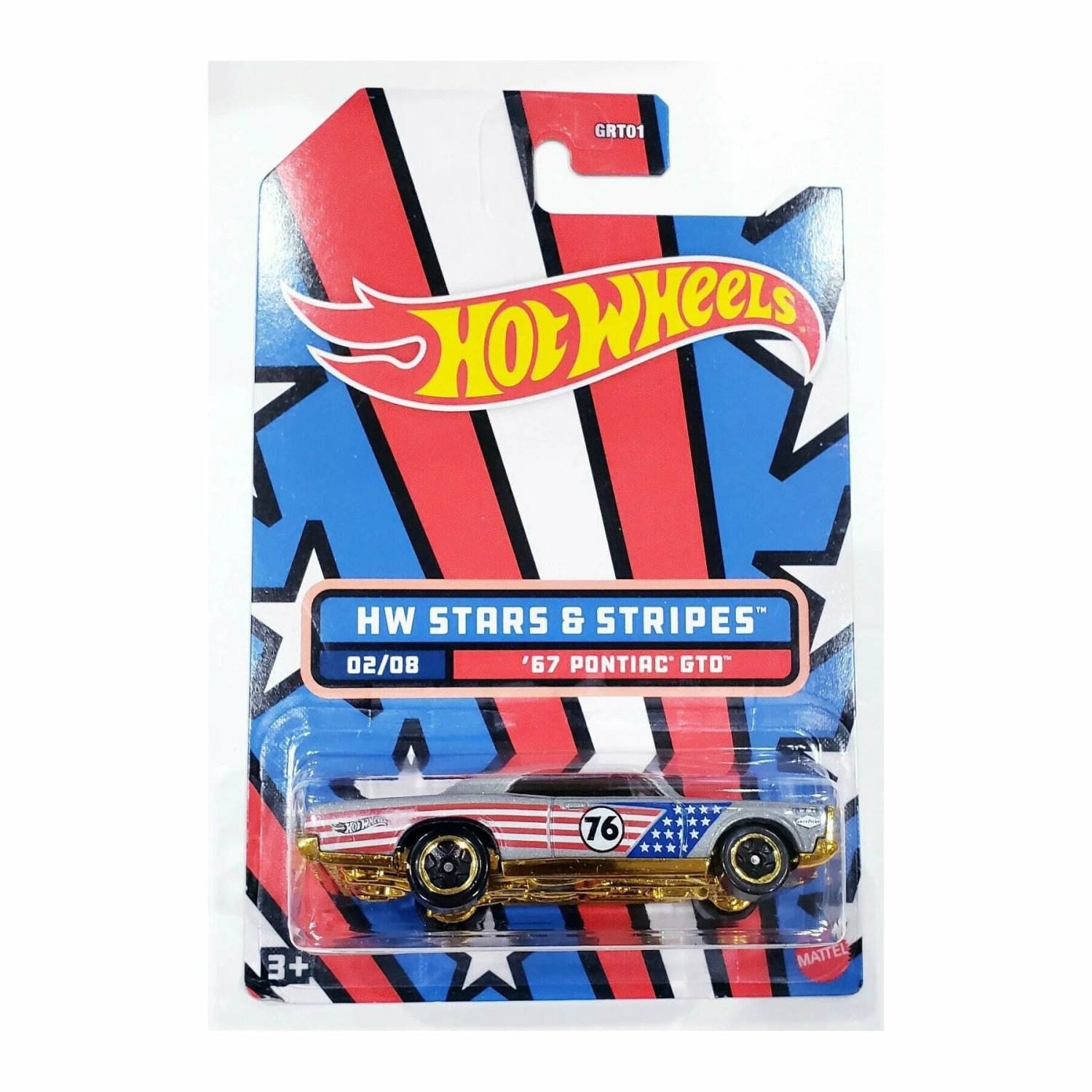 HOT WHEELS STARS AND STRIPES ASSORTED STYLES 6 HOT WHEELS STARS AND STRIPES ASSORTED STYLES - Image 4