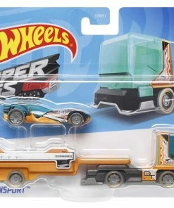 HOT WHEELS SUPER RIGS TRANSPORTER VEHICLE ASSORTED STYLES -Toddler toy car Shop GRT98 GRT98 PIP FE 22 001 21A c0c97787 48df 433e 8d43 919b9017a279