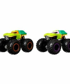 HOT WHEELS MONSTER TRUCKS 1:64 DEMOLITION DOUBLES 2-PACK ASSORTED STYLES -Toddler toy car Shop GTJ53 C 21 001 iw6mwg