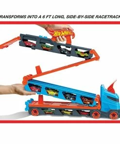 HOT WHEELS SPEEDWAY HAULER CARRY CASE -Toddler toy car Shop GVG37 05 1349cf0f 38b5 4690 b51c 27abe6b79ecb