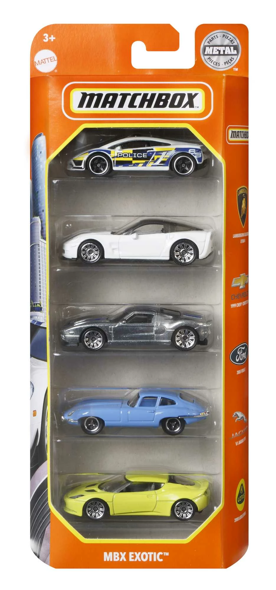 MATCHBOX VEHICLE 5 PACK ASSORTED STYLES 6 MATCHBOX VEHICLE 5 PACK ASSORTED STYLES - Image 4