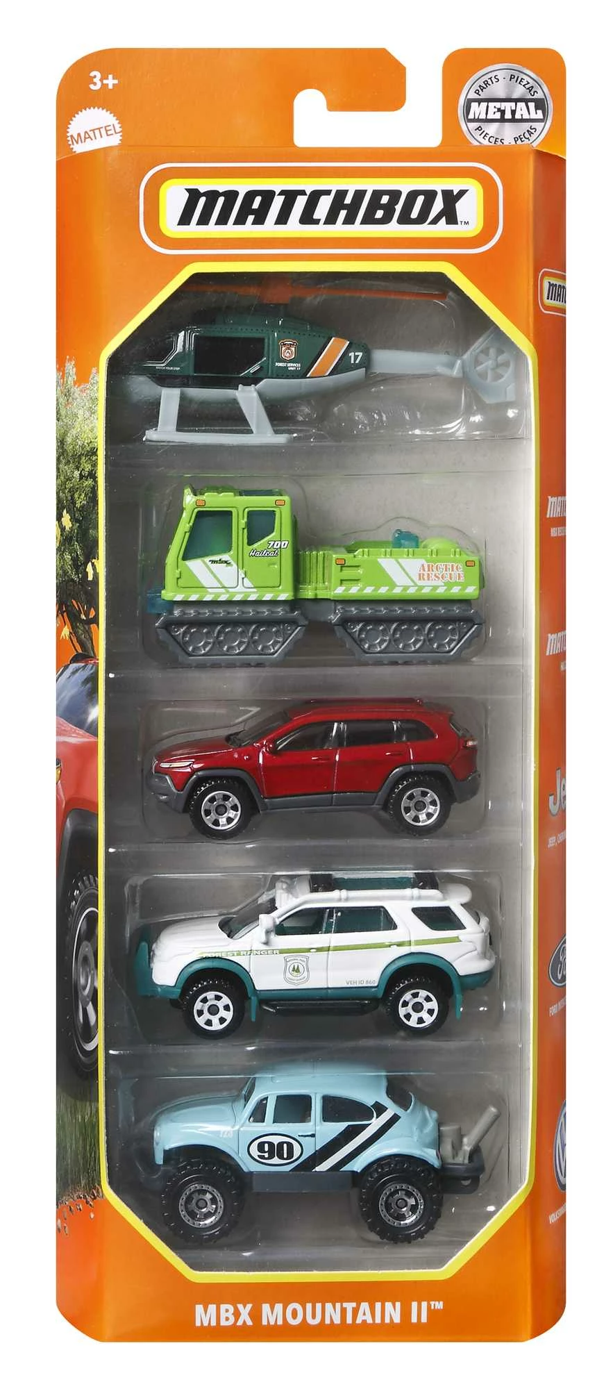 MATCHBOX VEHICLE 5 PACK ASSORTED STYLES 5 MATCHBOX VEHICLE 5 PACK ASSORTED STYLES - Image 3