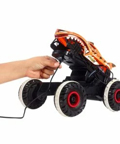 HOT WHEELS MONSTER TRUCKS 1:15 REMOTE CONTROL HW UNSTOPPABLE TIGER SHARK -Toddler toy car Shop HGV87 MAX Assets Bucket Enhanced A 3 1
