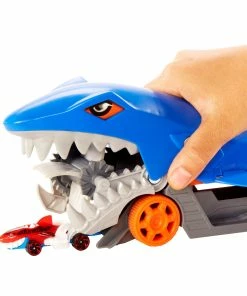 HOT WHEELS CITY SHARK CHOMP TRANSPORTER -Toddler toy car Shop HOT WHEELS CITY SHARK CHOMP TRANSPORTER 887961925197 GVG36 3