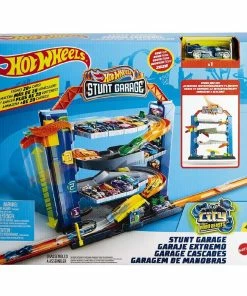 HOT WHEELS CITY STUNT GARAGE PLAYSET