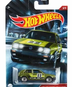 HOT WHEELS THEME AUTOMOTIVE VEHICLE CULT RACERS 3/5 VOLKSWAGEN GOLF MK2