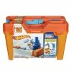 HOT WHEELS TRACK BUILDER BARREL BOX STARTER KIT -Toddler toy car Shop Hot Wheels Track Builder Barrel Box Starter Kit 1