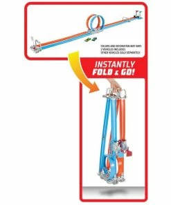 HOT WHEELS ACTION DOUBLE LOOP DASH TRACK SET -Toddler toy car Shop Image1 n3zb7x 69d1b8fe 5105 46e4 83db c93788113eda