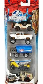 MATCHBOX 5 PACK - JURASSIC