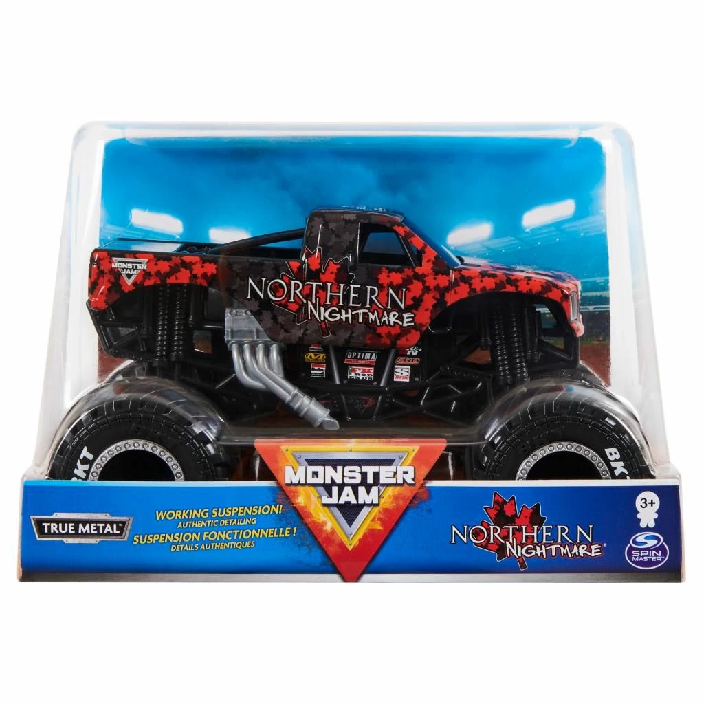MONSTER JAM 1:24 DIE CAST TRUCKS NORTHERN NIGHTMARE 3 MONSTER JAM 1:24 DIE CAST TRUCKS NORTHERN NIGHTMARE