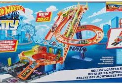 HOT WHEELS CITY ROLLER COASTER RALLY PLAYSET