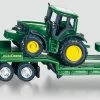 SIKU 1837 1:87 JOHN DEERE FREIGHTLINER WITH 2 JOHN DEERE TRACTORS -Toddler toy car Shop Siku 1837 187 Freightliner Low Loader with 2 John Deere Tractors 4006874018376 SKU1837