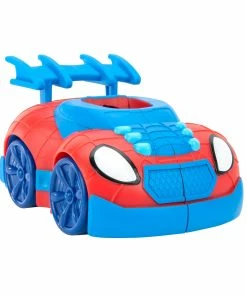 SPIDERMAN MARVEL SPIDEY AND HIS AMAZING FRIENDS WEB STRIKE 2 N 1 VEHICLE -Toddler toy car Shop Spidey FeatureVehicleWebStrike2n1Vehicle SNF0019 3QrtRight OP lpr d0f6c96c 16ae 4f8c ad15 f2053f66fdeb