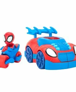 SPIDERMAN MARVEL SPIDEY AND HIS AMAZING FRIENDS WEB STRIKE 2 N 1 VEHICLE -Toddler toy car Shop Spidey FeatureVehicleWebStrike2n1Vehicle SNF0019 Group OP lpr 382b0581 148e 4ba9 b06b 84a78a3ac73d