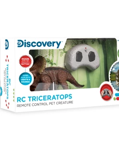 DISCOVERY TRICERATOPS REMOTE CONTROL PET CREATURE