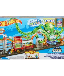 HOT WHEELS CITY COLOR REVEAL ULTIMATE OCTO CAR WASH PLAYSET 9 HOT WHEELS CITY COLOR REVEAL ULTIMATE OCTO CAR WASH PLAYSET -Toddler toy car Shop T65935