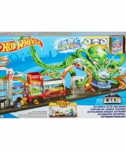 HOT WHEELS CITY COLOR REVEAL ULTIMATE OCTO CAR WASH PLAYSET