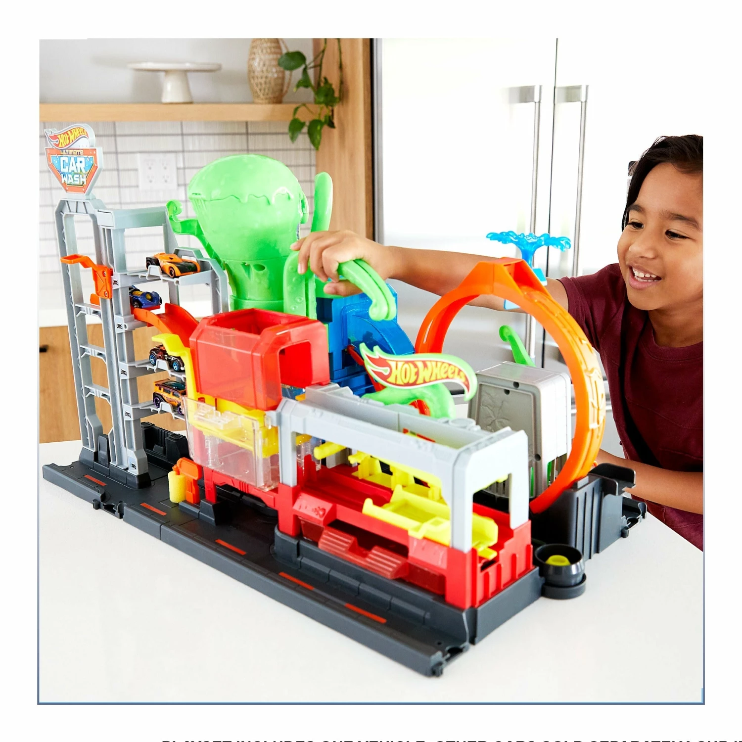 HOT WHEELS CITY COLOR REVEAL ULTIMATE OCTO CAR WASH PLAYSET 4 HOT WHEELS CITY COLOR REVEAL ULTIMATE OCTO CAR WASH PLAYSET - Image 2