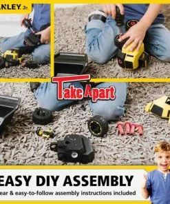 STANLEY JR. TAKE A PART DUMP TRUCK KIT -Toddler toy car Shop TT001 SY PIC 3 assembly 01 01 560x560 64c28f52 e95e 4552 926d 603460a589a0